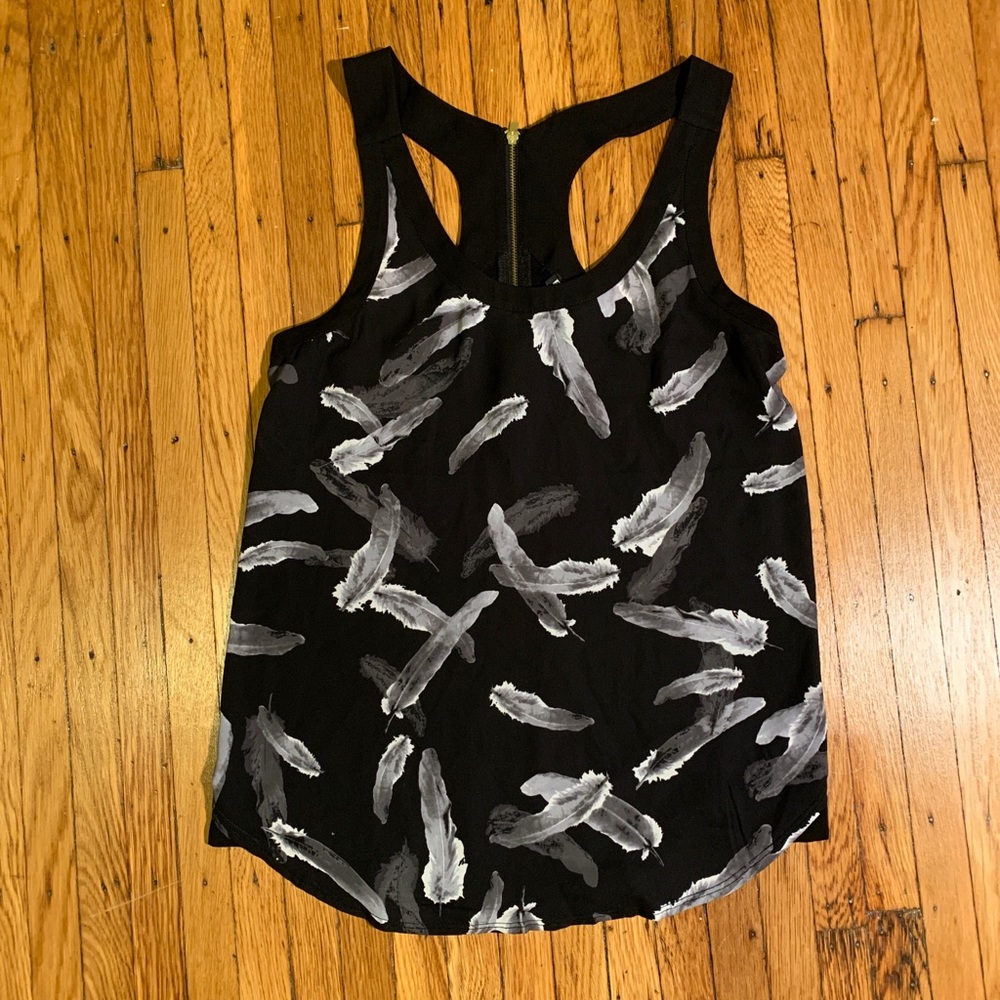Adorable Feather Tank Top